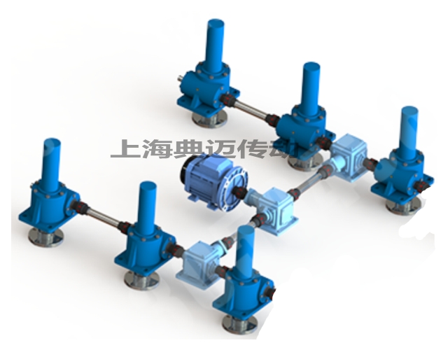 六臺聯(lián)動絲桿升降機平臺 絲杠升降平臺